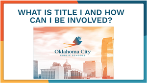 Click Here for Title 1 parent information. What is Title 1 and how can I be involved.